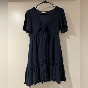 Navy Blue Alterd State Dress
